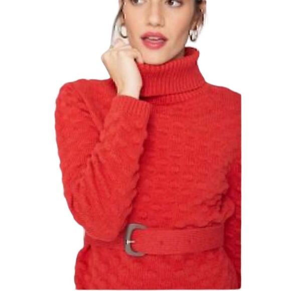 NWT Callahan ‘Rachelle’ Turtleneck in Brick Size M - Picture 2 of 11